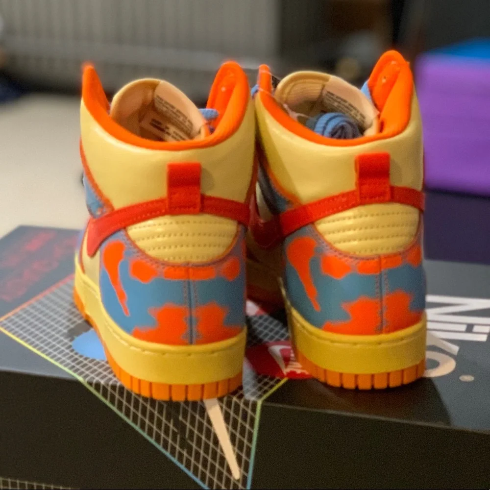 Nike Dunk High 1985 ACID wash🍊🥶 - Picture 5 of 5